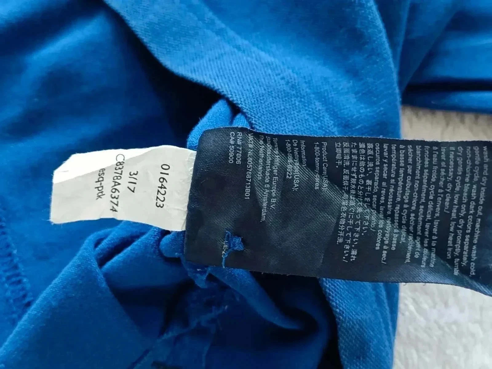 Polo Tommy Hilfiger azul Talla L – photo 9